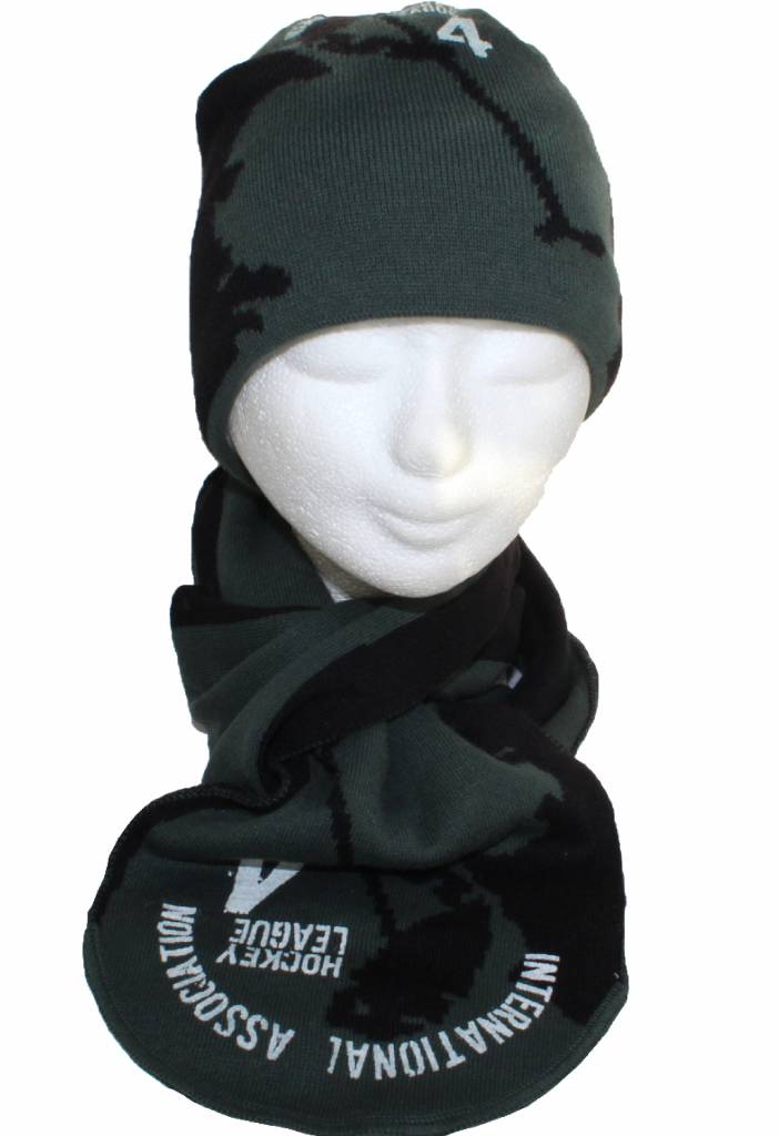 Kindermuts en Sjaal "Hockey League" Kindermuts en Sjaal "Hockey League"