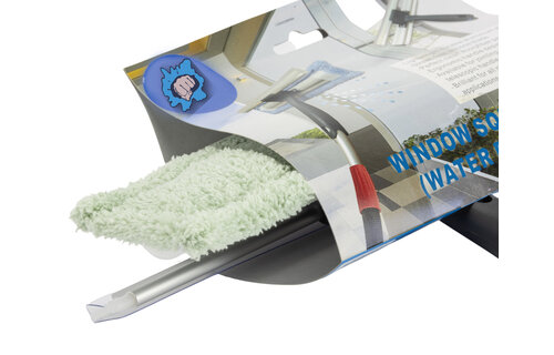 Inwasser met siliconen trekker 30 cm.