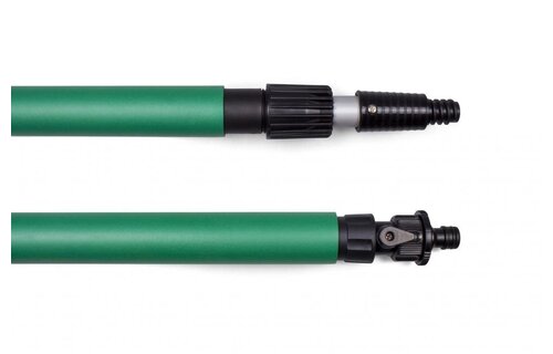 Professionele Telescoopsteel met Waterdoorvoer - Groen  1,80 meter