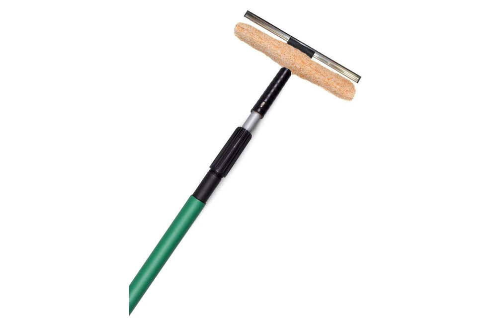 Professionele Telescoopsteel met Waterdoorvoer - Groen  1,80 meter