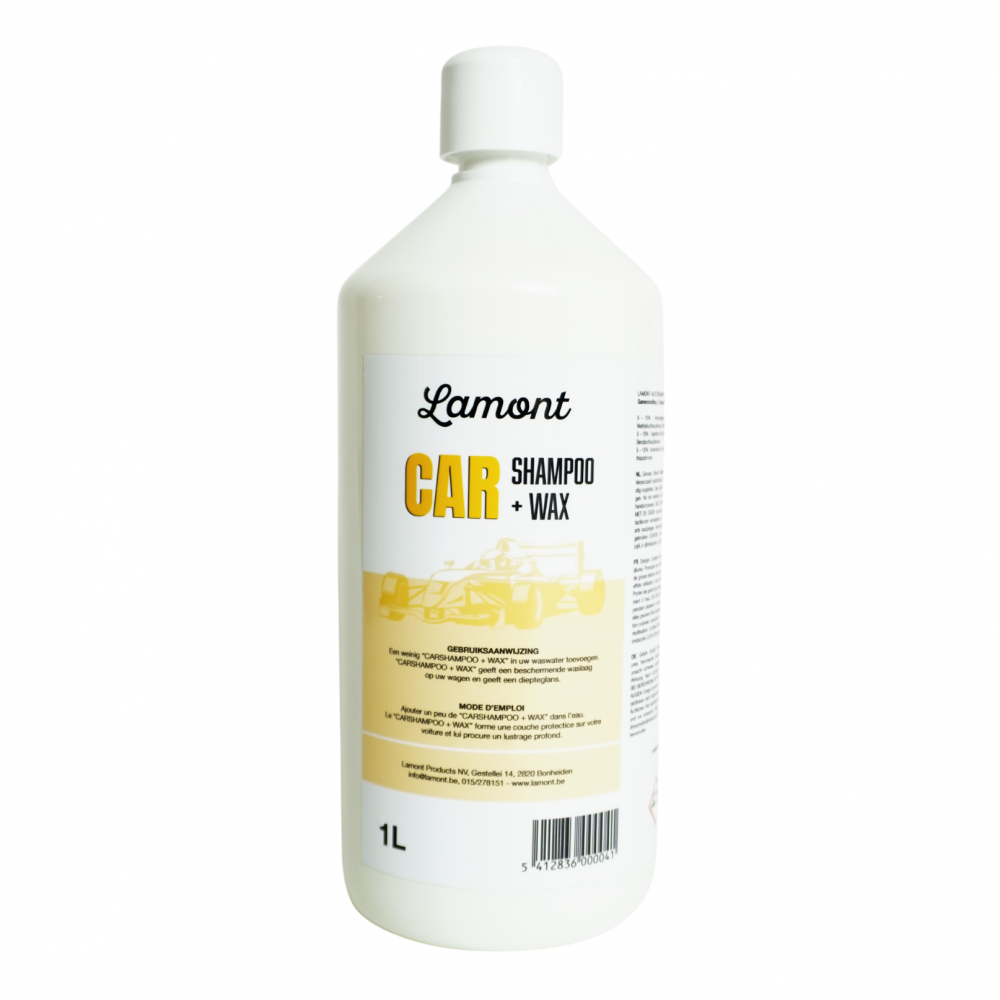 Auto shampoo + Wax 1 Liter Auto shampoo + Wax 1 Liter