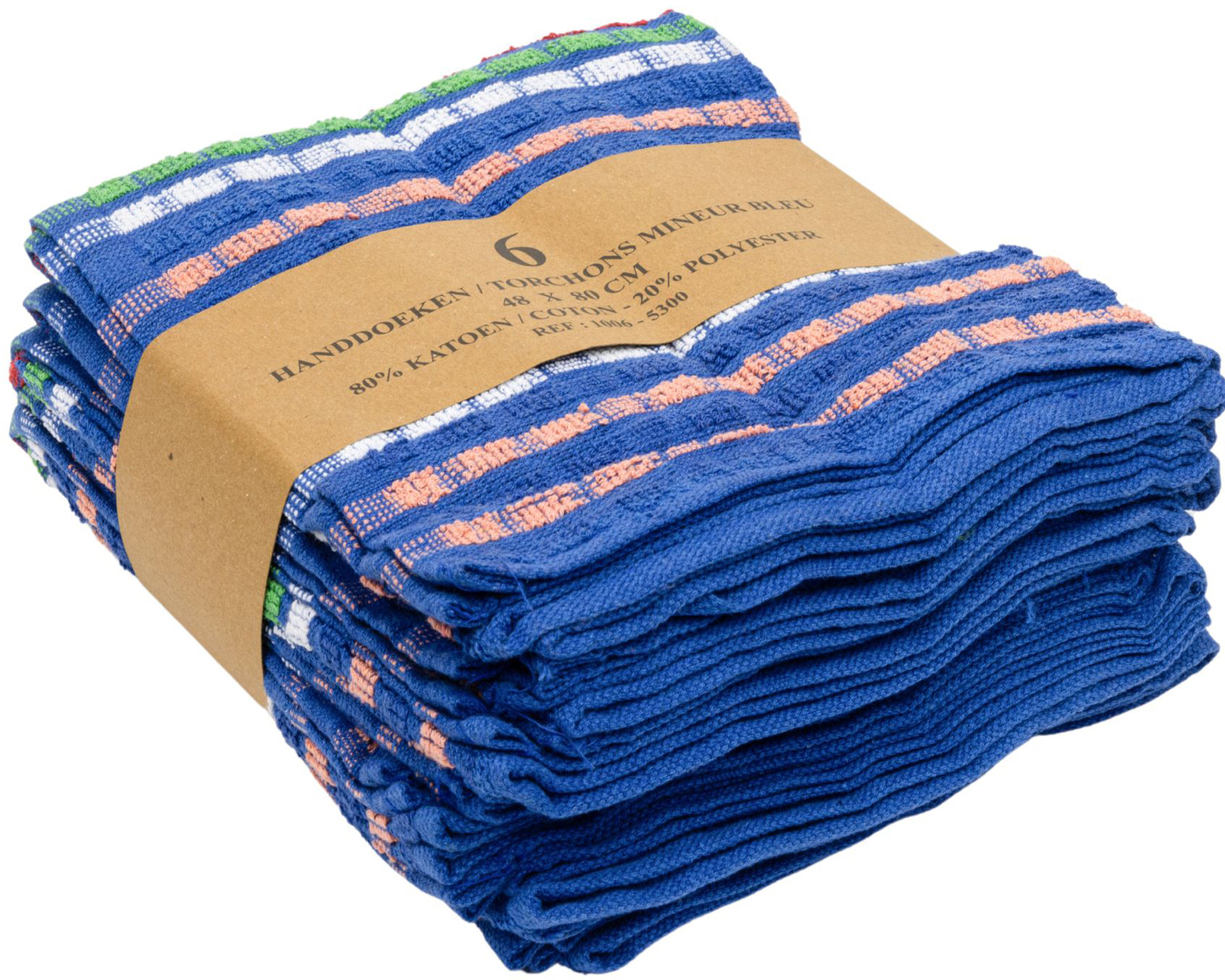 Handdoek mineurs 48 x 80 cm.  ( 6 stuks ) Handdoek mineurs 48 x 80 cm.  ( 6 stuks )