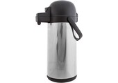 Pomp Thermos / Thermoskan met Drukknop - 1,9L - Rvs