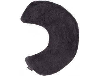 Koolzaadkussen in kraagvorm  Antraciet  ca. 48 x 35 cm.