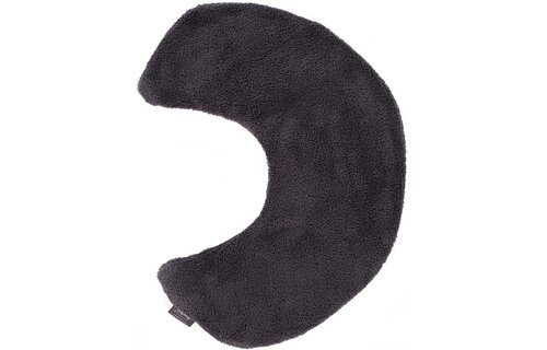 Koolzaadkussen in kraagvorm  Antraciet  ca. 48 x 35 cm.