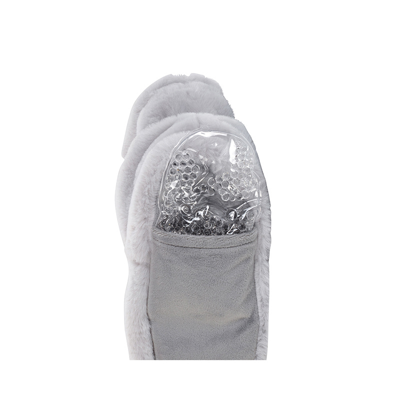 Pantoffels / Voetenwarmer met gelparels Pantoffels / Voetenwarmer met gelparels