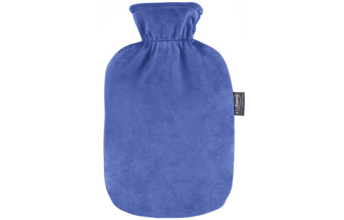 Warmwaterkruik 2 L. zachte velours Purple