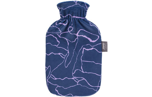 Warmwaterkruik 2 L.  fleece  - Modern