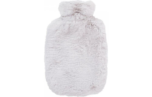 Warmwaterkruik 2 l. met extra zachte fleece hoes Alabaster