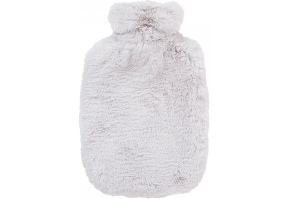 Warmwaterkruik 2 l. met extra zachte fleece hoes Alabaster