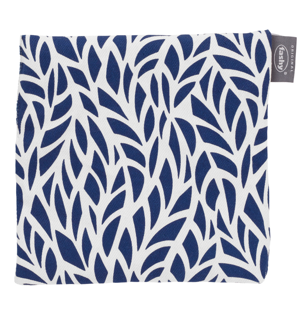 Kersenpitkussen Navy Blue 19x20 cm.