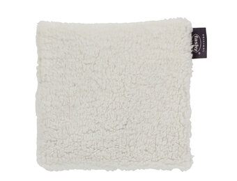 Kersenpitkussen Pluche overtrek  ecru 17x18 cm.