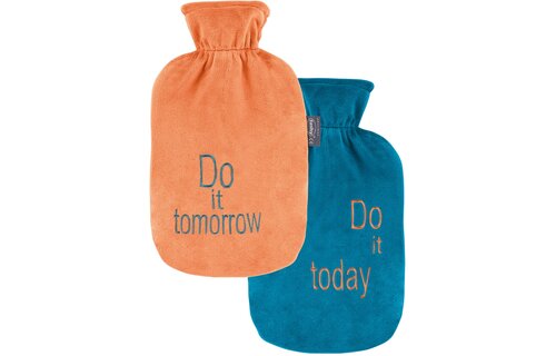 Warmwaterkruik 2 l.  Fleece overtrek - Do It Today  / Tomorrow