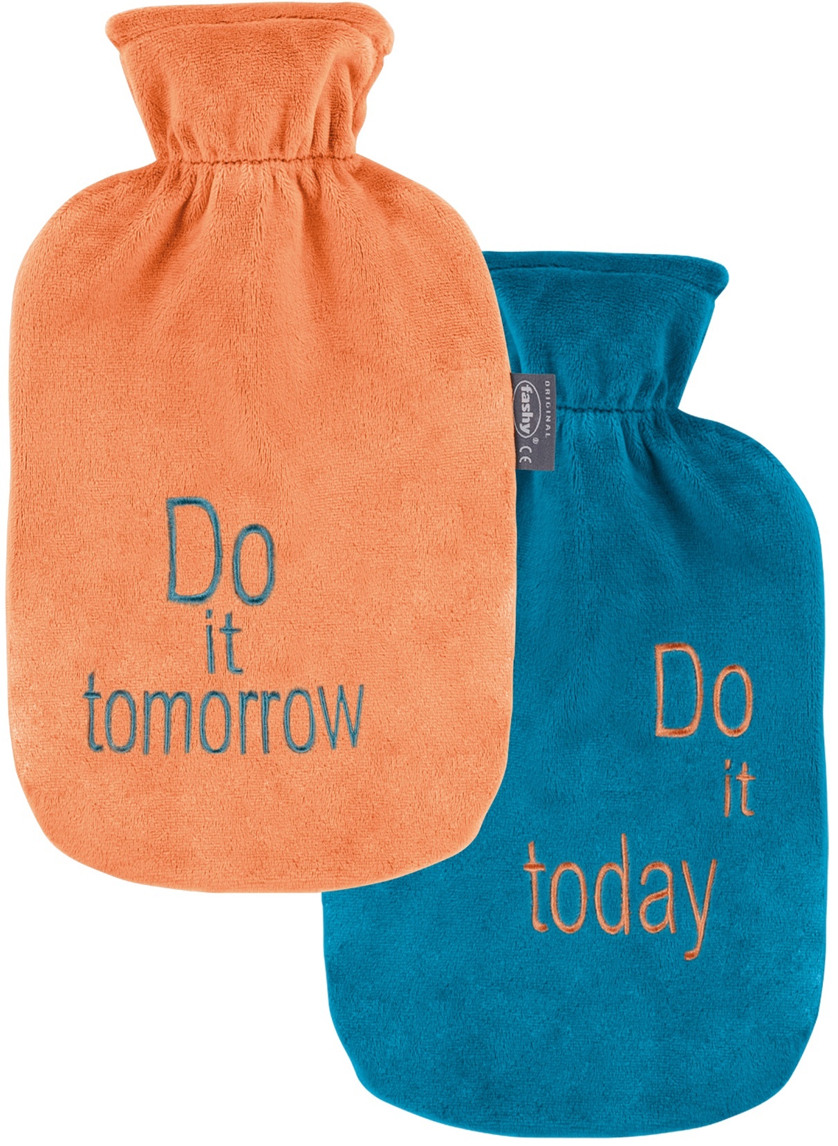 Warmwaterkruik 2 l.  Fleece overtrek - Do It Today  / Tomorrow