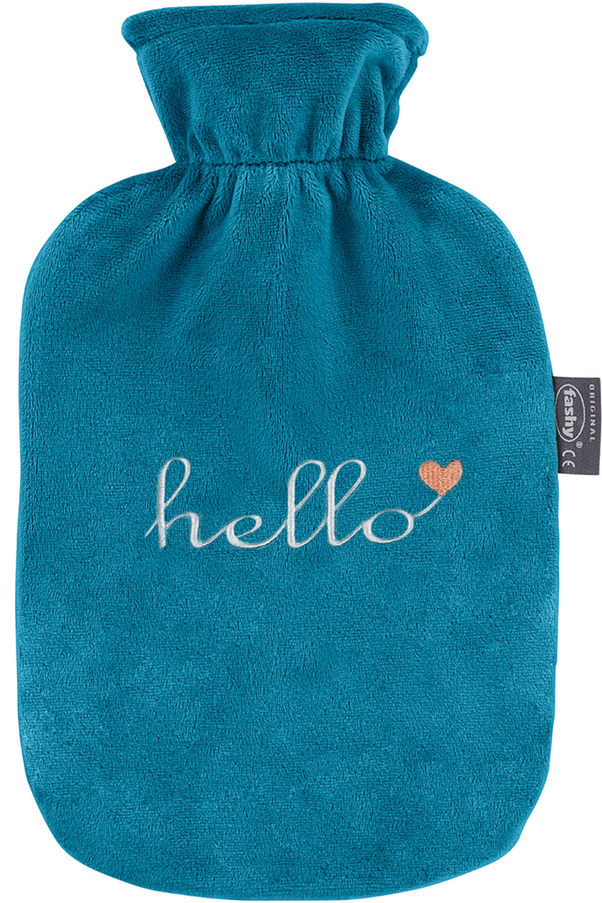 Warmwaterkruik 2 l.  Fleece overtrek - Hello