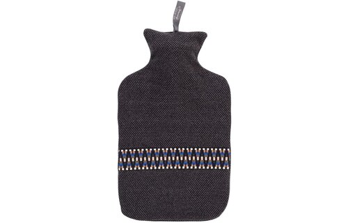 Warmwaterkruik 2 l.  premium cover Grey and border