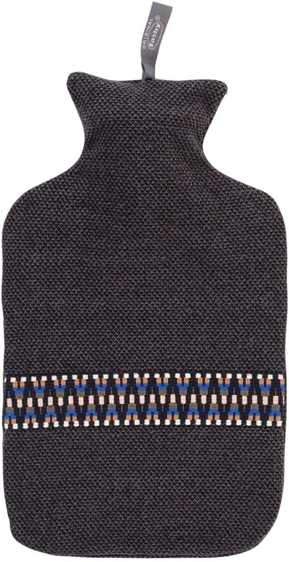 Warmwaterkruik 2 l.  premium cover Grey and border