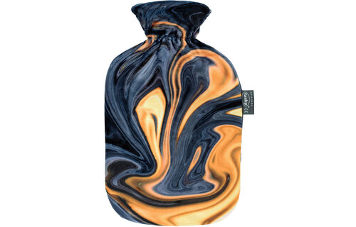 Warmwaterkruik 2 l.  Fleece overtrek - Fantasy