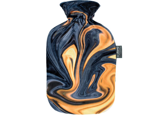 Warmwaterkruik 2 l.  Fleece overtrek - Fantasy