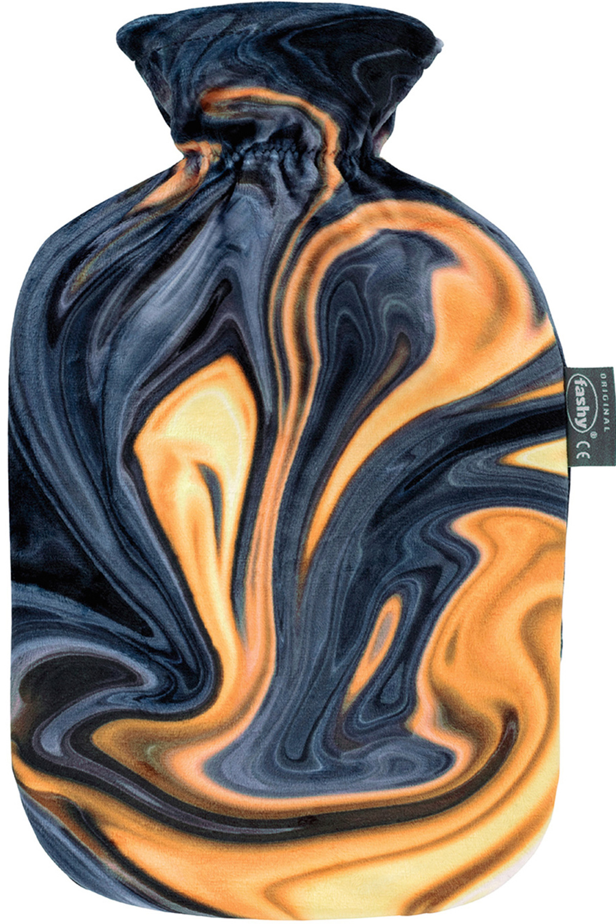 Warmwaterkruik 2 l.  Fleece overtrek - Fantasy