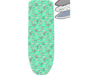 Strijkplankhoes 2 laags met elastiek C - Pitta