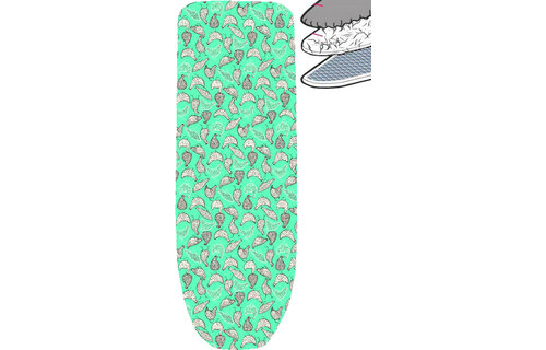 Strijkplankhoes 2 laags met elastiek C - Pitta