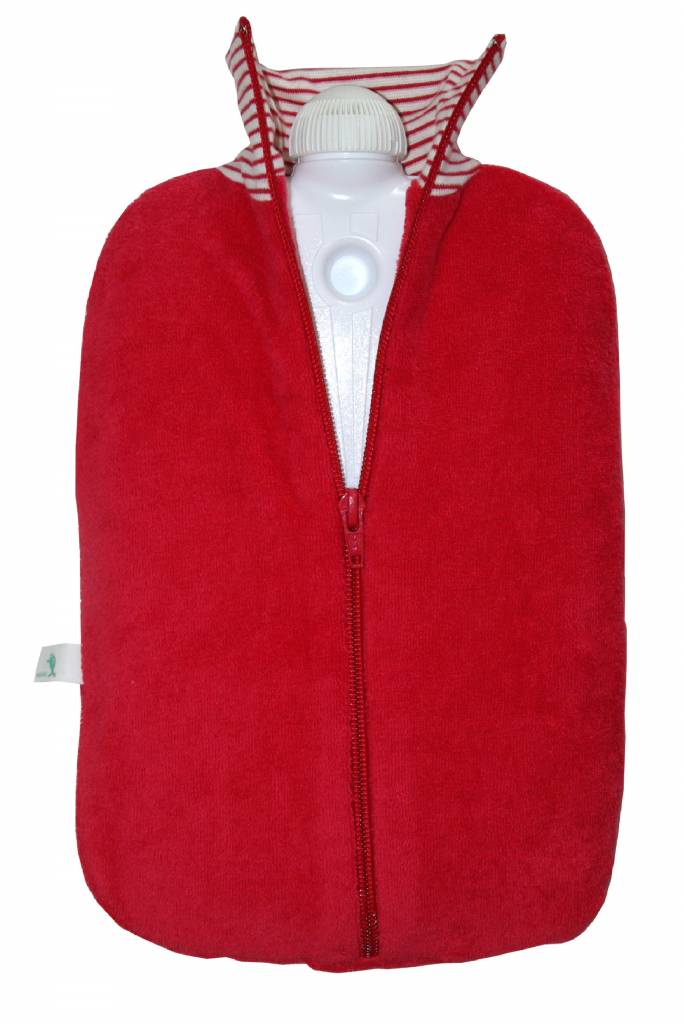 Bio Warmwaterkruik Kersen rood