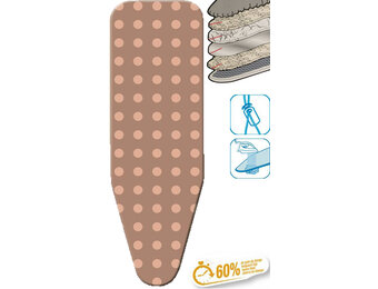 Strijkplankhoes 5 lagen maat C  ROESTBOL