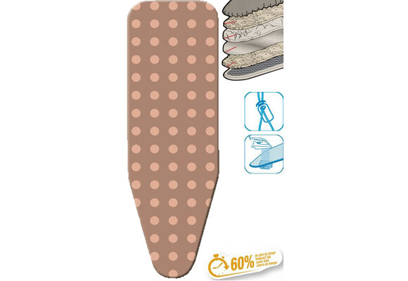 Strijkplankhoes 5 lagen maat C  ROESTBOL