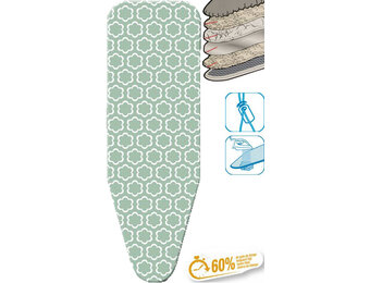 Strijkplankhoes 5 lagen maat C   WOLK GROEN