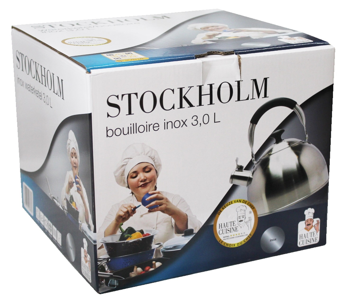 Waterketel Inox   " Stockholm "