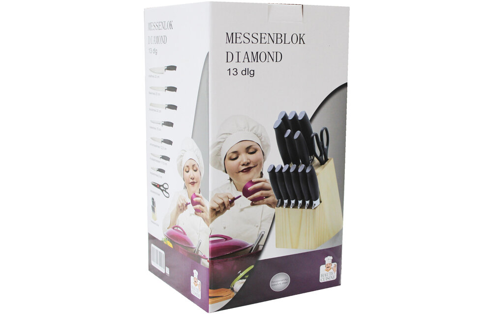 Messenblok Diamond 13 delig Messenblok Diamond 13 delig