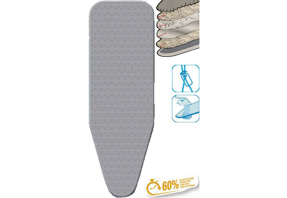 Strijkplankhoes 5 lagen maat C  GRIJSDRIEHOEK