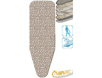 Strijkplankhoes 5 lagen maat C   BEIGSNEEUW