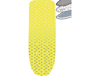 Strijkplankhoes 2 laags met elastiek C -  Pesci