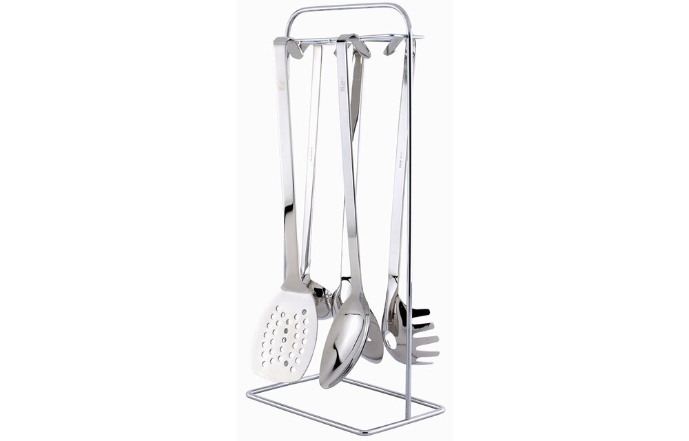 Keukenrekje Inox met Professionele keukenhulpjes Keukenrekje Inox met Professionele keukenhulpjes