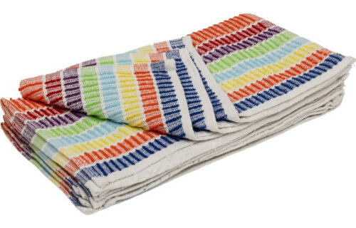 Vaatdoek Katoen   Multicolor - 35 x 35cm - 10 Stuks Vaatdoek Katoen   Multicolor - 35 x 35cm - 10 Stuks