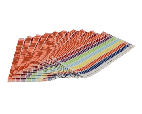 Vaatdoek Katoen   Multicolor - 35 x 35cm - 10 Stuks Vaatdoek Katoen   Multicolor - 35 x 35cm - 10 Stuks