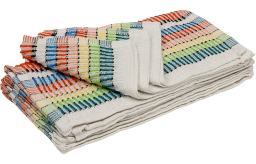 Vaatdoek Katoen Rainbow - 35 x 35cm - 10 Stuks Vaatdoek Katoen Rainbow - 35 x 35cm - 10 Stuks