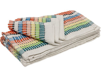 Vaatdoek Katoen  Rainbow - 35 x 35cm - 10 Stuks