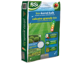 Top gazon bio-korrel-kalk + Mgo = 250 m² (25kg)