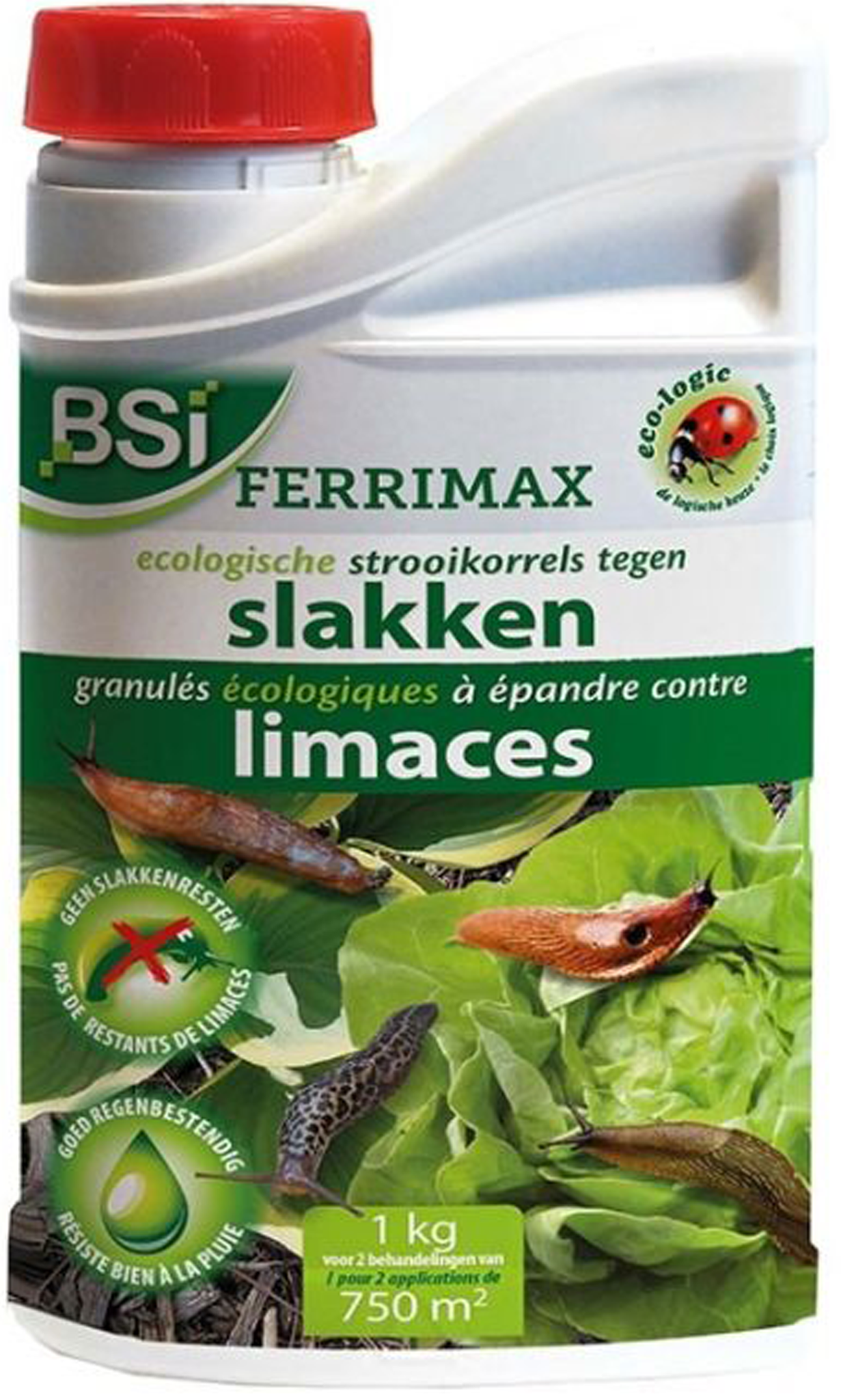 Ferrimax  1 Kg.   Tegen Slakken Ferrimax  1 Kg.   Tegen Slakken