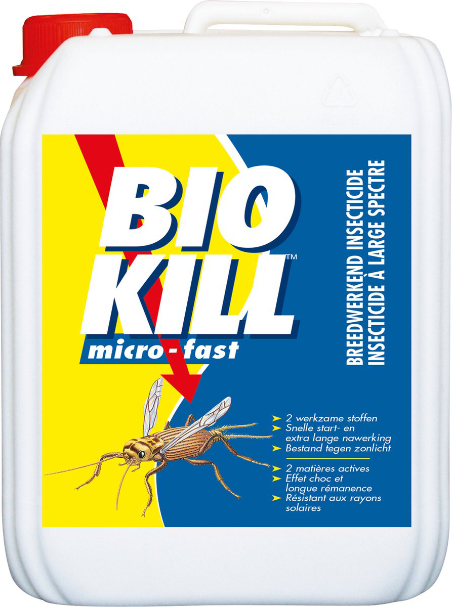 Clean Kill Micro-Fast   5000ml "Gebruiksklaar insecticide tegen ongedierte" Navulling