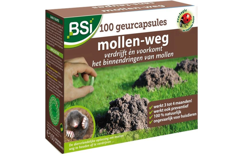 Mollen Weg Geurcapsules - 100 st Mollen Weg Geurcapsules - 100 st