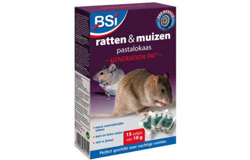 Generation Pat' "ratten- en muizengif"  150g (15x10g)