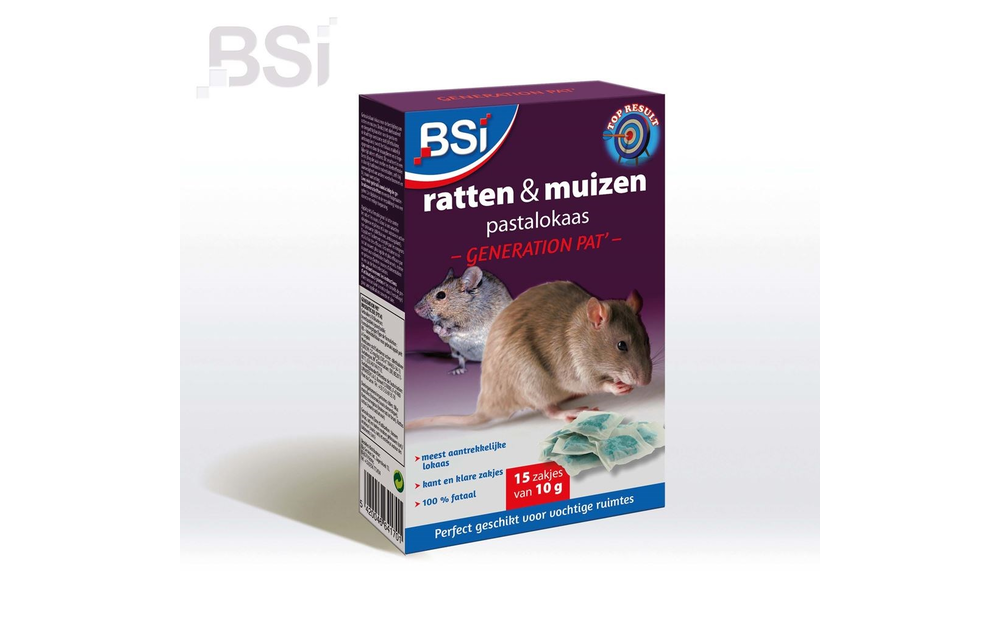 Generation Pat' "ratten- en muizengif"  150g (15x10g)