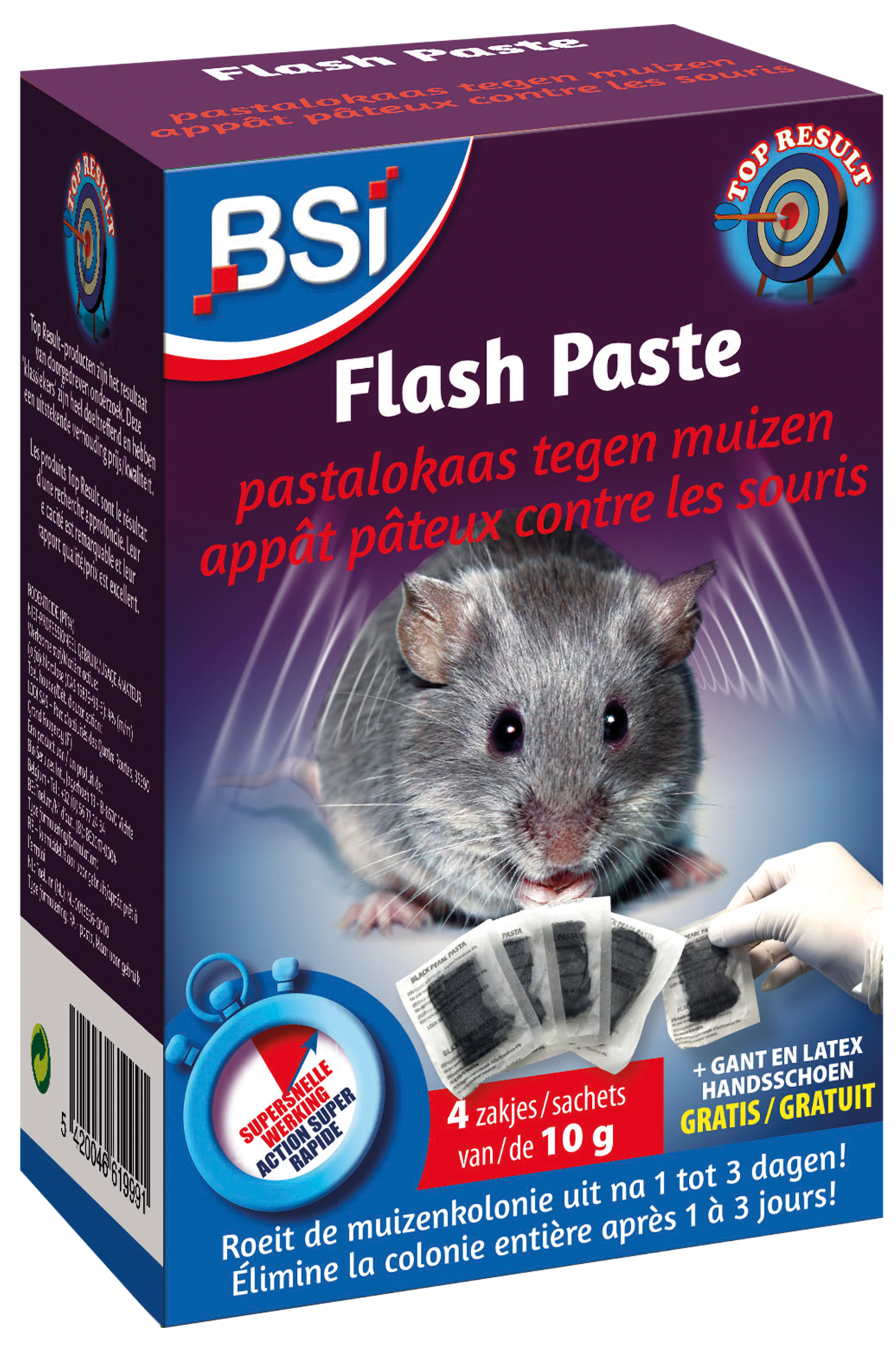 Flash Paste  "Aantrekkelijk pastalokaas"  4 x 10 g