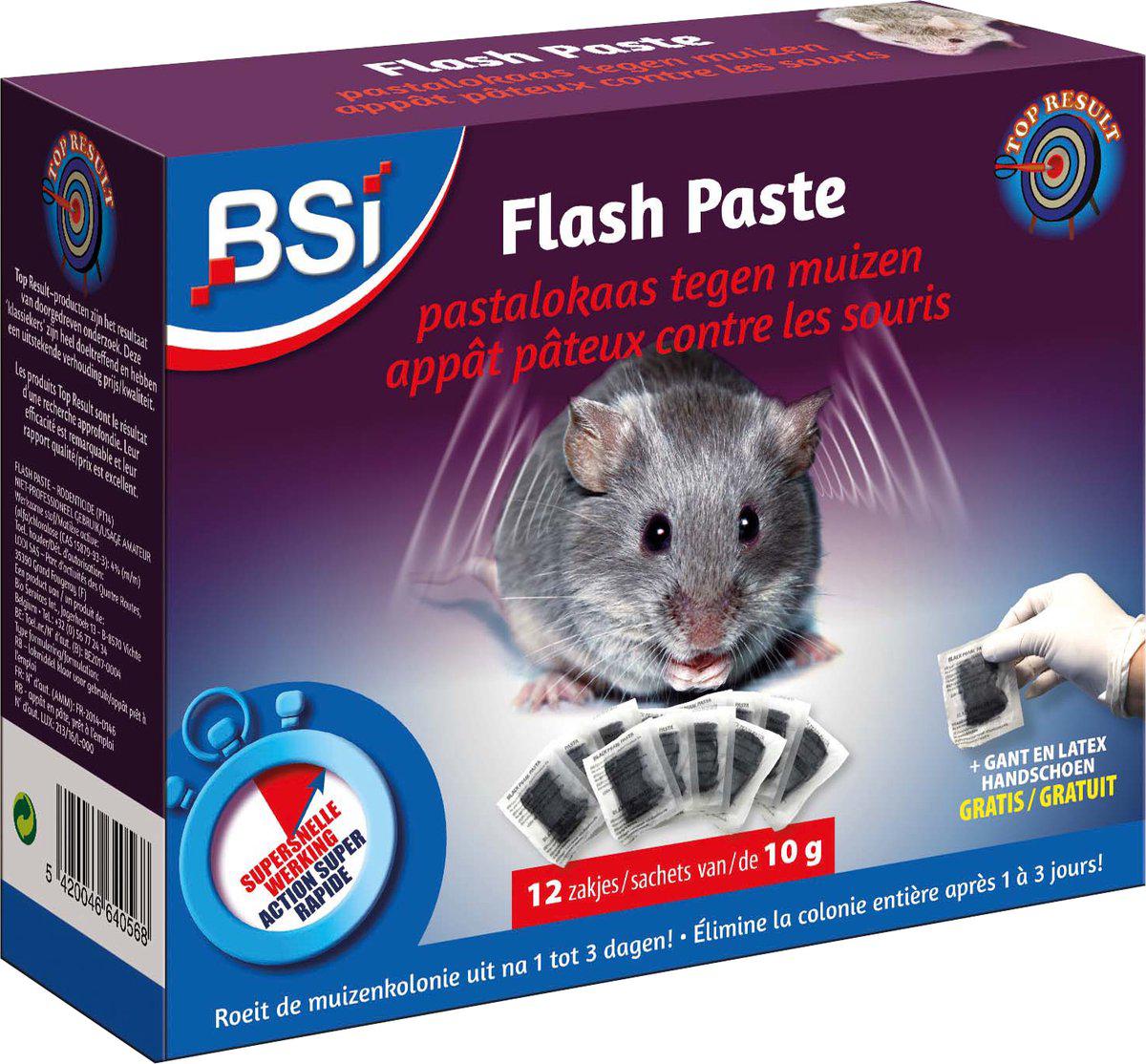 Flash Paste  "Aantrekkelijk pastalokaas"  12 x 10 g