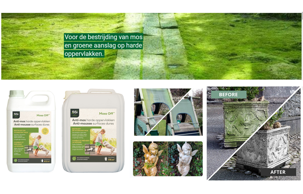 Moss Off   "Groene aanslagreiniger"   5 Liter