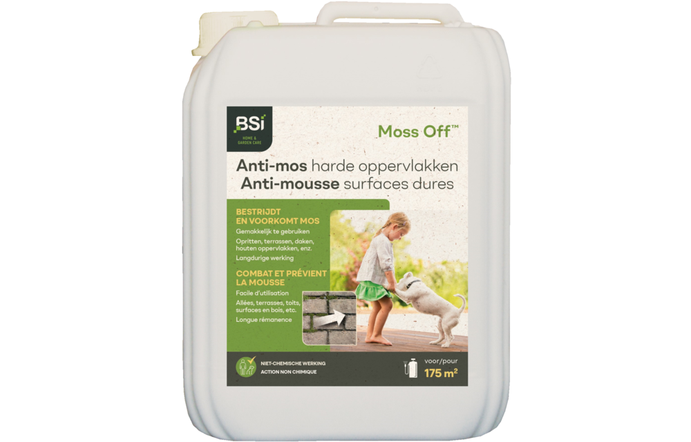 Moss Off   "Groene aanslagreiniger"   5 Liter